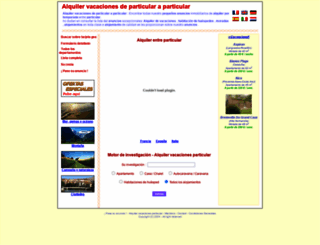 es.location-vacances-particulier.com screenshot