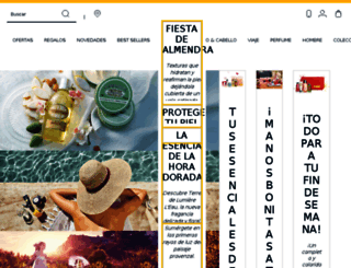 es.loccitane.com screenshot