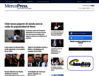 es.mercopress.com screenshot