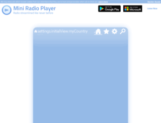 es.miniradioplayer.net screenshot