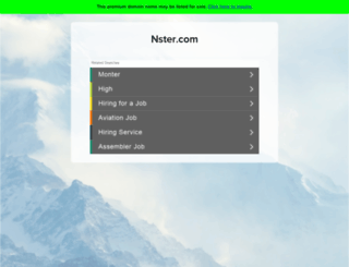 es.nster.com screenshot