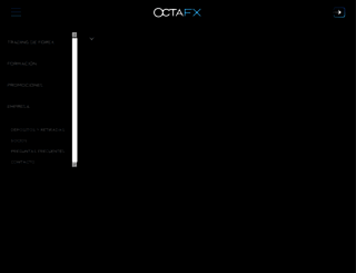es.octafx.com screenshot
