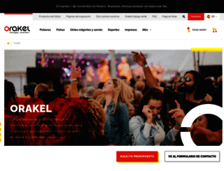 es.orakel.com screenshot