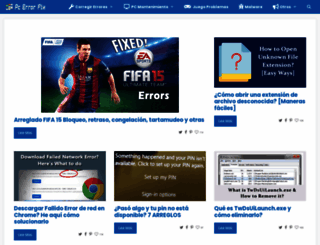 es.pcerror-fix.com screenshot