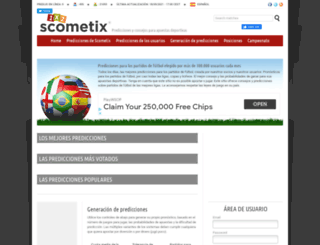 es.scometix.com screenshot