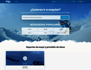 es.skiinfo.com screenshot