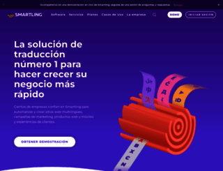 es.smartling.com screenshot