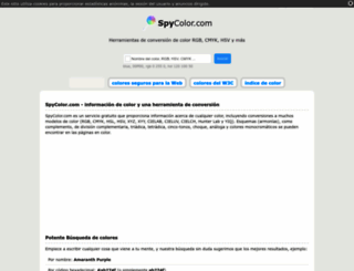 es.spycolor.com screenshot