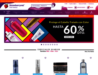 es.strawberrynet.com screenshot