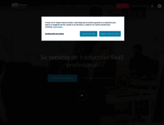 es.textmaster.com screenshot