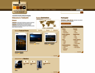 es.trekearth.com screenshot