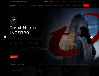 es.trendmicro.com screenshot
