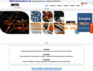 es.unitectex.com screenshot