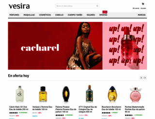 es.vesira.com screenshot