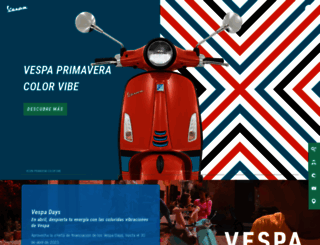 es.vespa.com screenshot