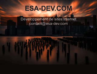 esa-dev.com screenshot
