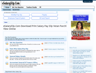 esalaryslip.com screenshot