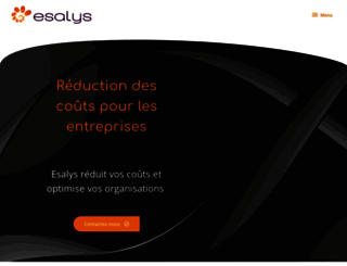 esalys.fr screenshot