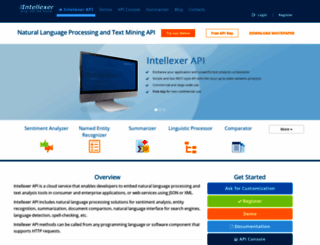 esapi.intellexer.com screenshot