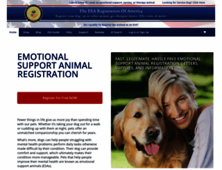 esaregistration.org screenshot