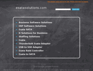 esatasolutions.com screenshot