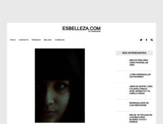 esbelleza.com screenshot