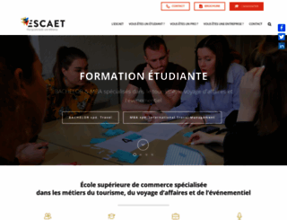 escaet.fr screenshot