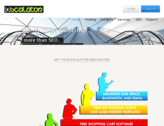 escalatorserver.com screenshot
