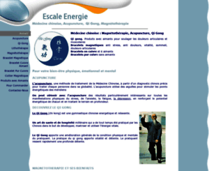 escale-energie.com screenshot