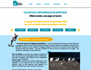 escalesimprobables.com screenshot