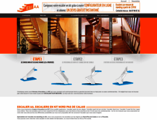 escaliers-aa.com screenshot