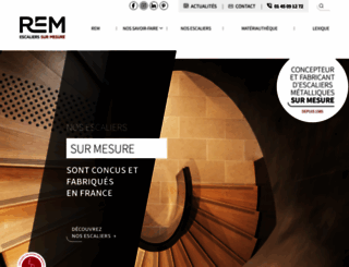 escaliers-rem.com screenshot