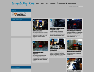 escapatehoycris.blogspot.com screenshot