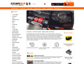 escape4x4.cz screenshot