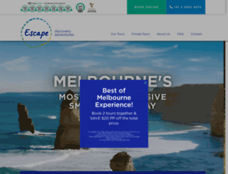 escapediscoveryadventures.com.au screenshot