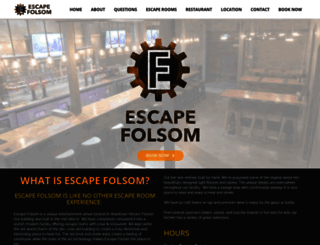 escapefolsom.com screenshot