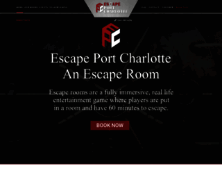 escapeportcharlotte.com screenshot