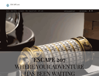 escaperoom207.com screenshot