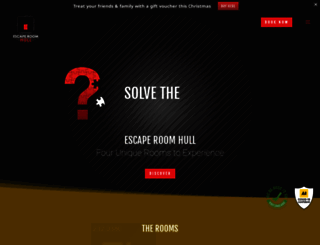 escaperoomhull.co.uk screenshot
