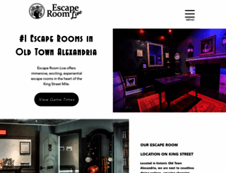 escaperoomlive.com screenshot