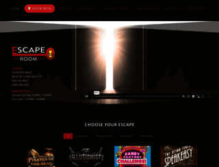 escaperoomnovi.com screenshot