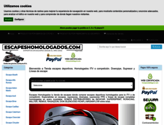 escapeshomologados.com screenshot
