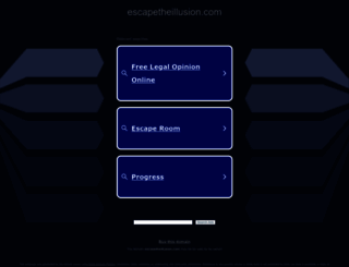 escapetheillusion.com screenshot