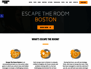 escapetheroomboston.com screenshot