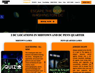 escapetheroomdc.com screenshot