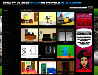escapetheroomgames.net screenshot