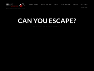 escapewhistler.com screenshot