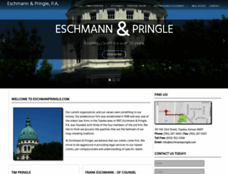 eschmannpringle.com screenshot