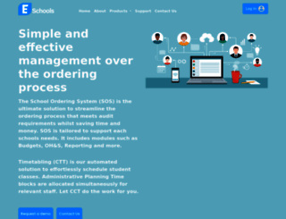 eschools.com.au screenshot
