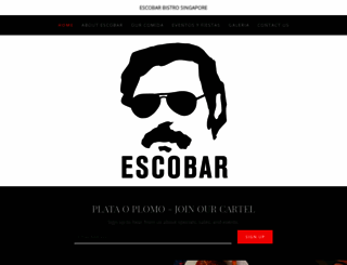 escobarsg.com screenshot